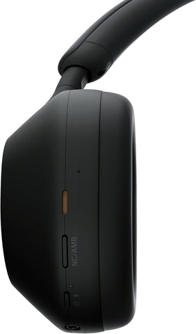 Sony WH 1000XM5 Noise Cancelling Wireless Headphones 30 hours battery life Over ear style Optimised for Alexa and the Google Assistant with built in mic for phone calls Black, One Size