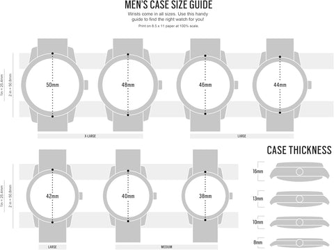 Fossil Everett Men's Watch with Stainless Steel or Leather Band