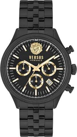 Versus Versace Colonne Chrono Collection Luxury Mens Watch Timepiece