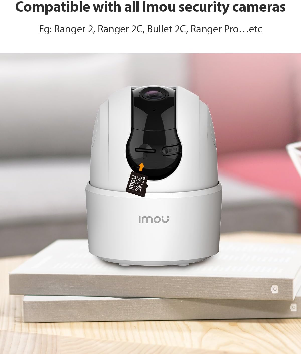 Imou Fast Micro SD XC Memory Card Full HD up to 95/25MB/s UHS-I SD Adapter for Smartphone, Tablet, Action Camera, Drone and Laptop 256GB