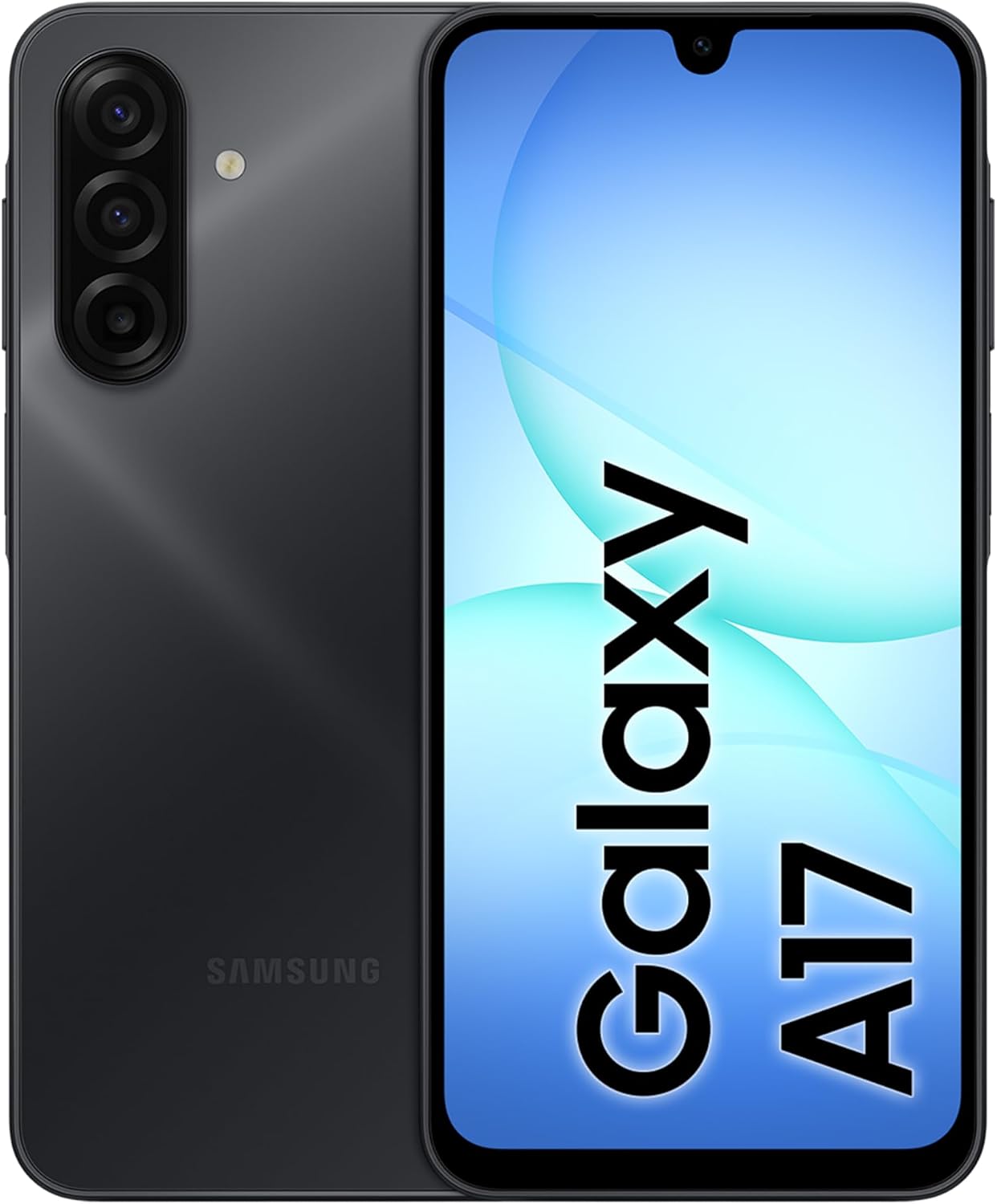 Samsung Galaxy A17 LTE, Android Smartphone, 128GB Storage, 4GB RAM, Black, 6x OS Upgrades, Large Display, 50MP OIS Camera (UAE Version)