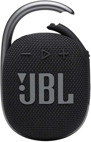 JBL Clip 4 Portable Bluetooth Speaker, 10H Battery, White, JBLCLIP4WHT