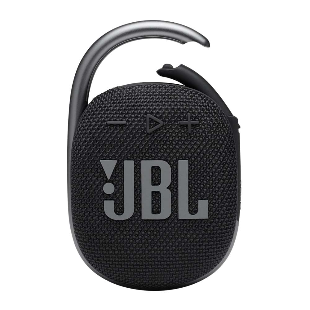 JBL Clip 5 Waterproof Bluetooth Speaker – Ultra-Portable, 12H Playtime, AURACAST (Multi-Speaker Connectivity), JBLCLIP5BLK, Black