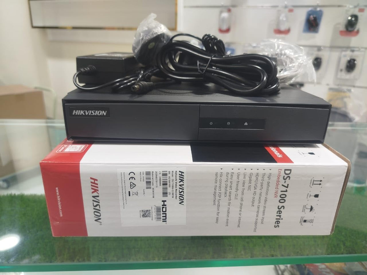 Hikvision Ebedded NVR DS-7104NI-Q1/4P/M 4-ch Mini 1U 8 PoE NVR
