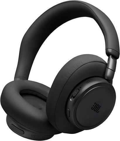 JBL Live 780NC Wireless Over-Ear Headphones with Adaptive Noise Cancelling, Spatial Sound, Voice Control and JBL Pure Bass, Black