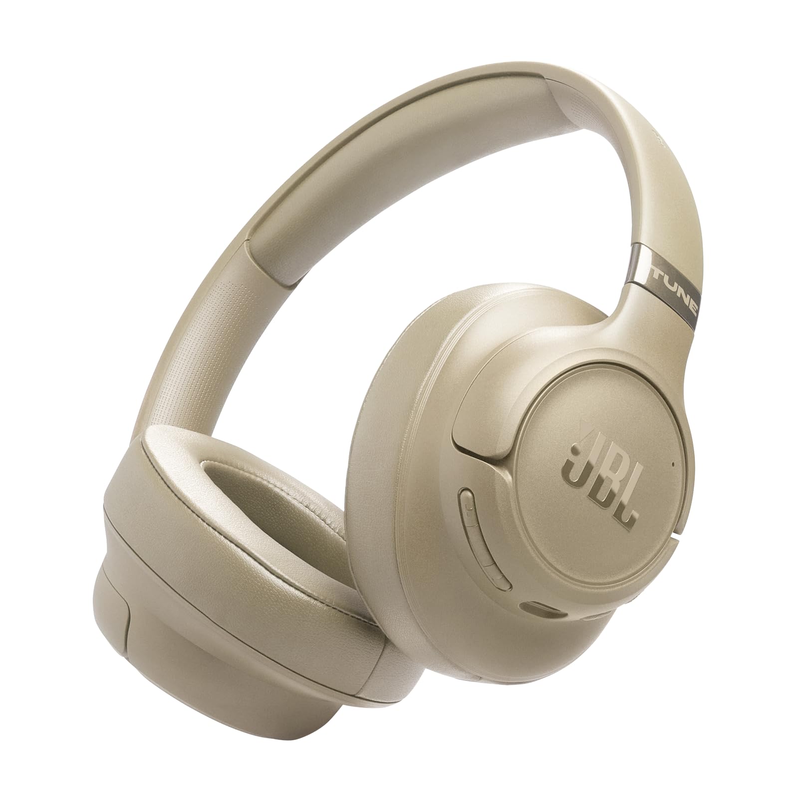 JBL Tune 520BT Wireless On-Ear Headphones, Pure Bass Sound, 57H Battery with Speed Charge, Hands-Free Call + Voice Aware, Multi-Point Connection, Lightweight and Foldable - Black, JBLT520BTBLKEU