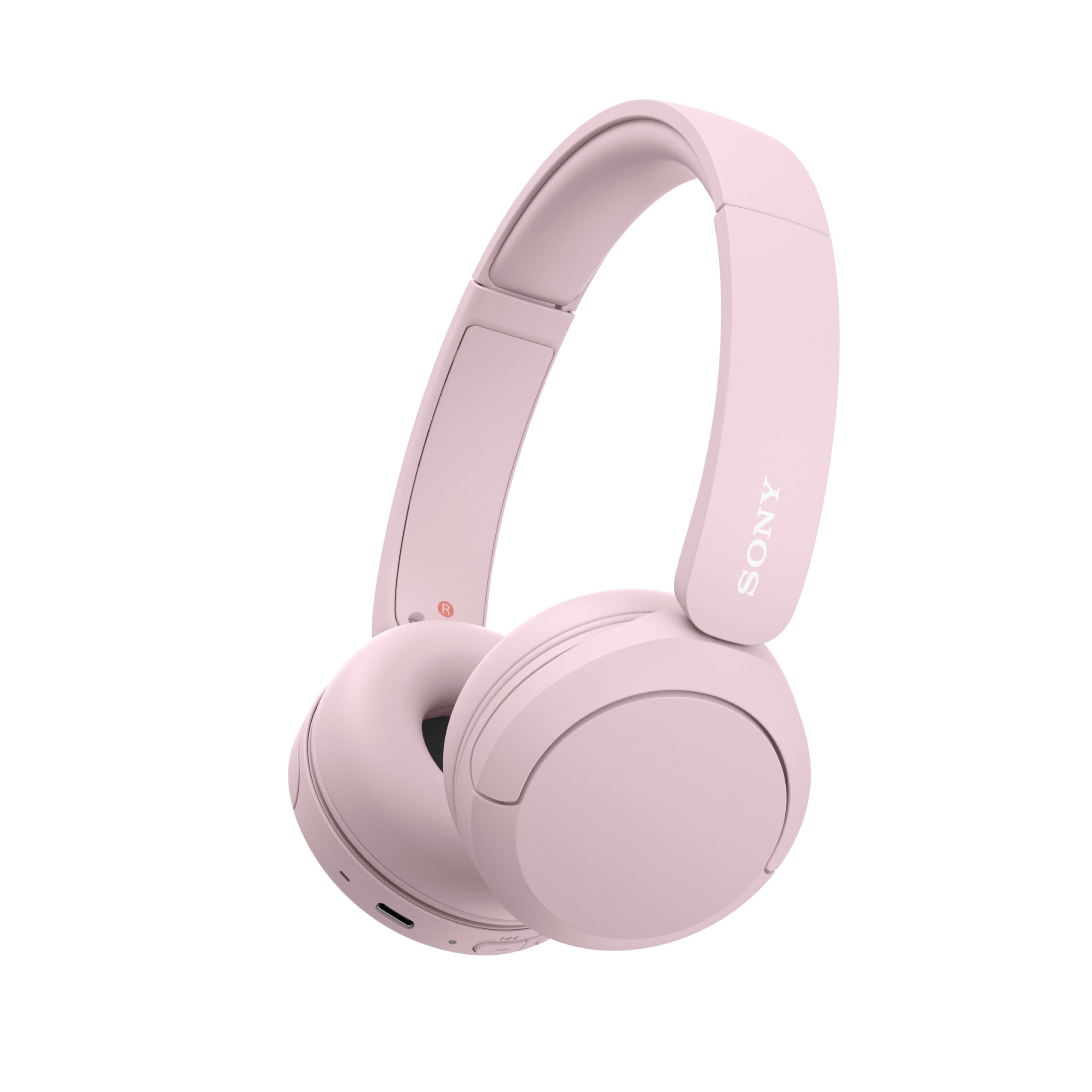 Sony WH-CH520 Wireless Headphones, 50 hours battery life, Clearer hands-free calling, Multipoint Connection, On-ear style, Cream, UAE Version - 1-Year warranty