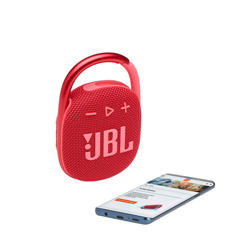 JBL [Upgraded] Clip 5 Ultra-portable waterproof speaker with AURACAST, Powerful Audio, Dustproof, Wireless Bluetooth Streaming, 12 Hours of Playtime, Pink