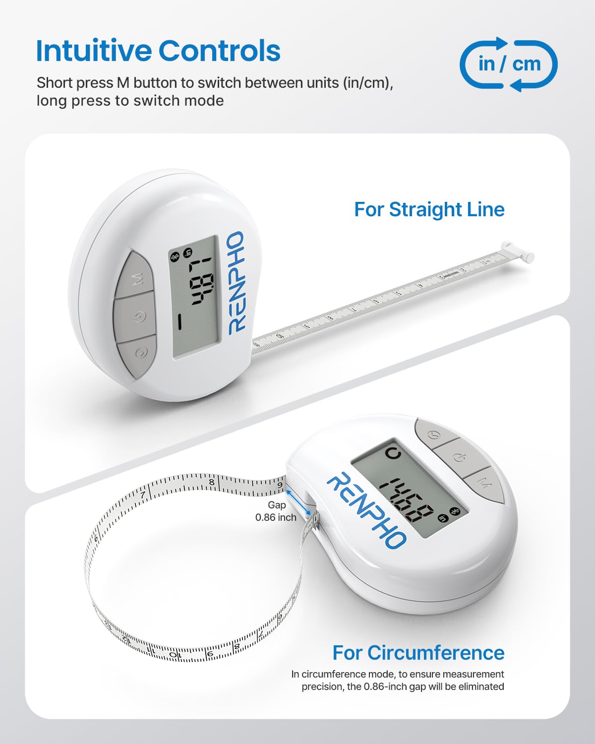 RENPHO Smart Body Tape with App