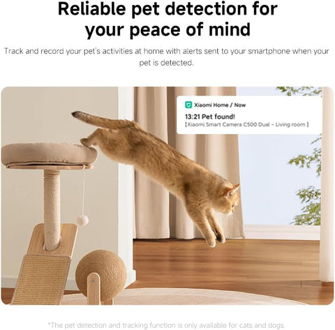 Xiaomi Smart Camera C500 Dual | 4MP+4MP | 360° Coverage | AI Human Detection | Two-Way Audio | Pet Detection | Mi Home App