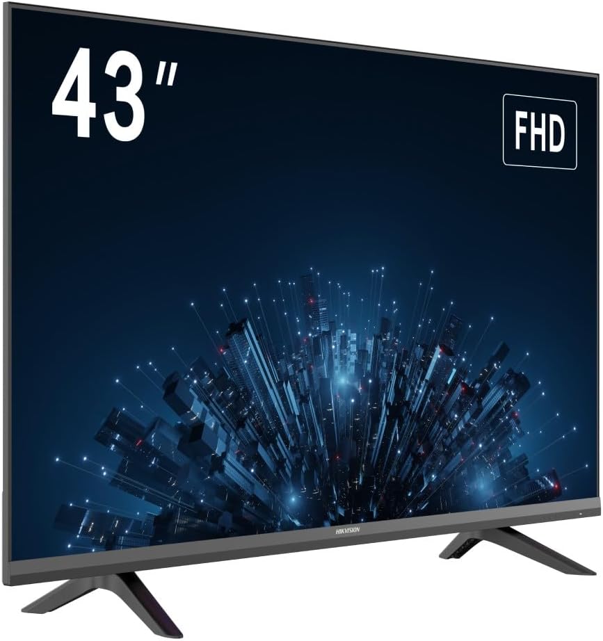 Hikvision 43-inch FHD Monitor, 1920x1080, VA Panel, DS-D5043F3-1V0S, 300cd/m2, 4000:1 Contrast, 6.5ms, 60Hz, D-LED Backlight