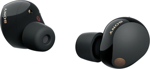 Sony WF-1000XM5 The Best Truly Wireless Noise Cancelling Earbuds, Hi-Res Audio, 24 hours battery life, Multipoint Connection, IPX4 Water Resistance, Black, UAE Version - 1-Year warranty