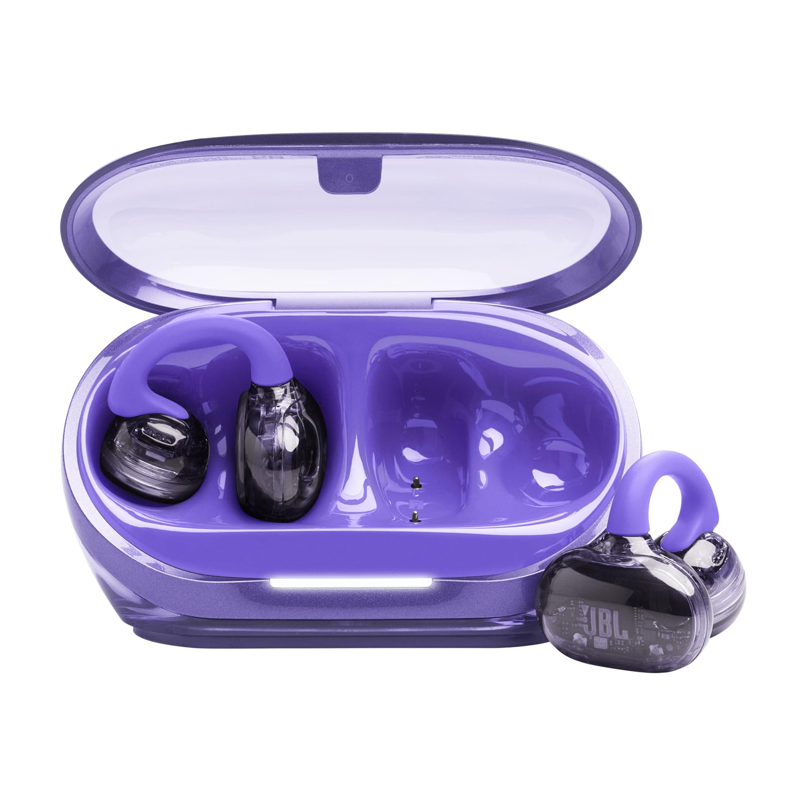 JBL Endurance Peak 3 Dust and Water Proof True Wireless Active Earbuds, JBL Pure Bass Sound, 50H Battery Hours, Ambient Aware & Talk Thru, 4-Mic Technology, Powerhook Design - White, JBLENDURPEAK3WT
