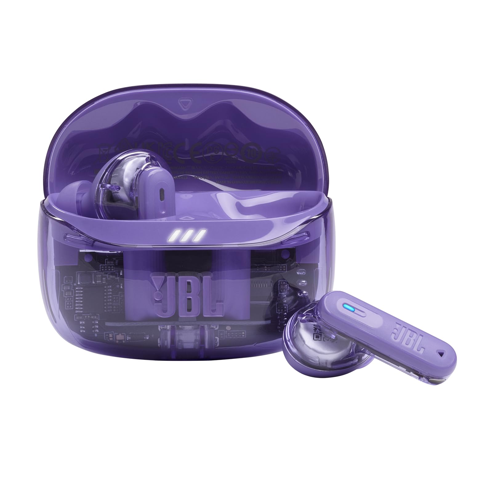 JBL Tune Beam 2 True Wireless Adaptive Noise Cancelling with Smart Ambient Earbuds, Personi-Fi 3.0, Multi-point connection, 6-Mics Technology, 48H Battery, Water and Dust Resistant - JBLTBEAM2BLK