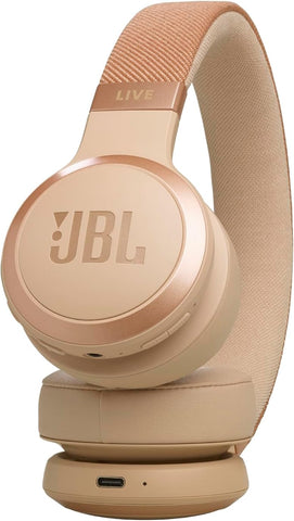 JBL LIVE 670NC Wireless On-Ear Headphones with True Adaptive Noise Cancelling