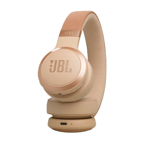 JBL LIVE 670NC Wireless On-Ear Headphones with True Adaptive Noise Cancelling