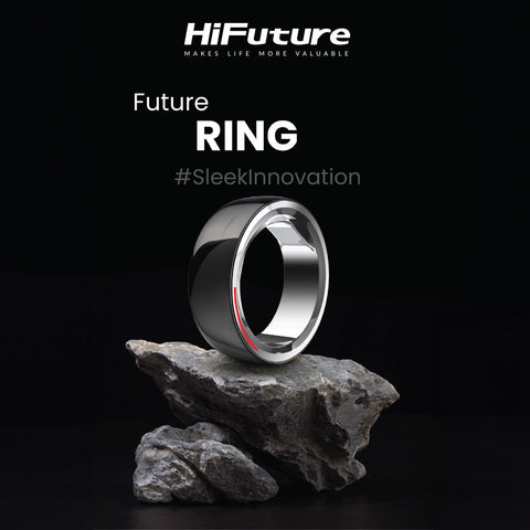 HiFuture Future Ring Smart Ring Black 65mm