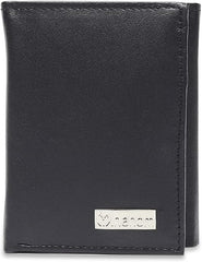 Tri-Fold Organised Wallet Flat Nappa Genuine and Smooth Leather Upper IM2021XDA0006-400-Navy Blue