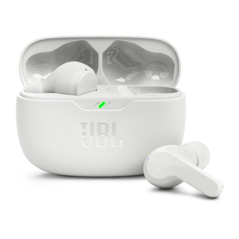 JBL Wave Beam 2 Adaptive Noise Cancelling with Smart Ambient True Wireless Earbuds, Deep Bass, Comfort Fit, 40H Battery, Hands-Free + VoiceAware, Water and Dust Resistant - JBLWBEAM2BLU, Blue