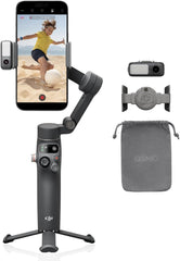 Osmo Mobile 8P Gimbal Stabilizer for iPhone & Android, Remote Controller, Native Tracking, Built-in Extension Rod & Tripod, 10h Battery, Robust 3-Axis Stabilization, 360° Pan Rotation, Phone Gimbal