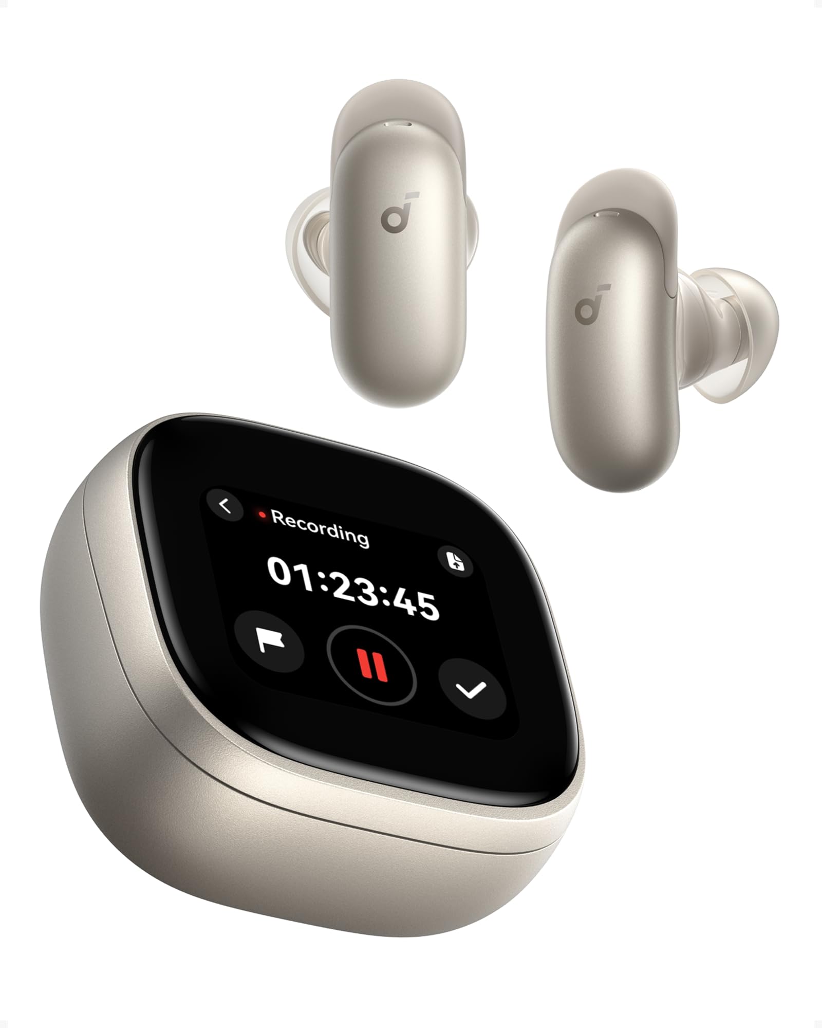 soundcore Liberty 5 Pro by Anker, Guinness World Records-Certified Call Quality, ANKER Thus™ AI Chip, Active Noise Cancelling Wireless Earbuds, Crystal-Clear Calls for Noisy Environments