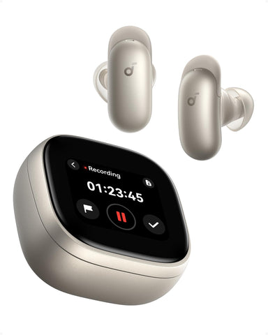 soundcore Liberty 5 Pro by Anker, Guinness World Records-Certified Call Quality, ANKER Thus™ AI Chip, Active Noise Cancelling Wireless Earbuds, Crystal-Clear Calls for Noisy Environments