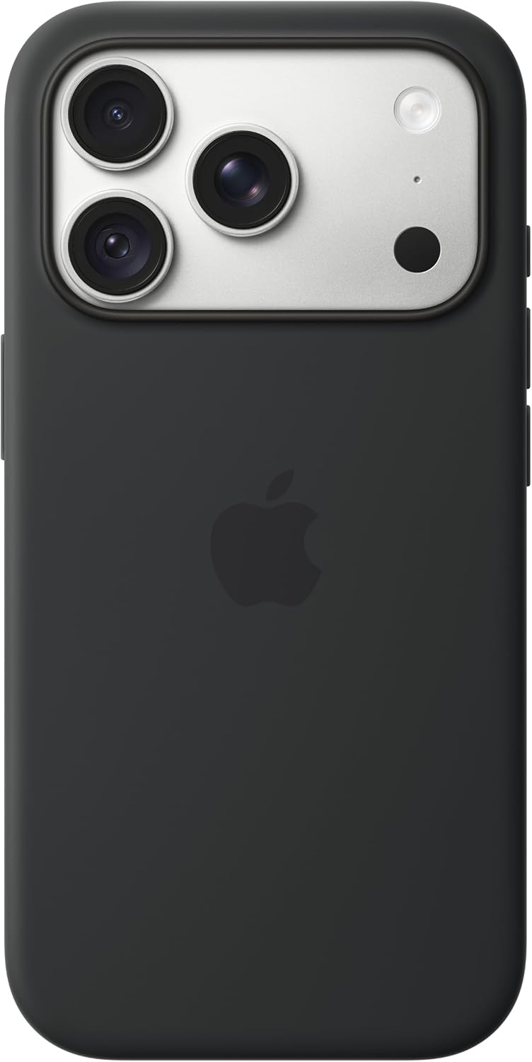 Apple iPhone 18 Pro Silicone Case with MagSafe – Black ​​​​​​​