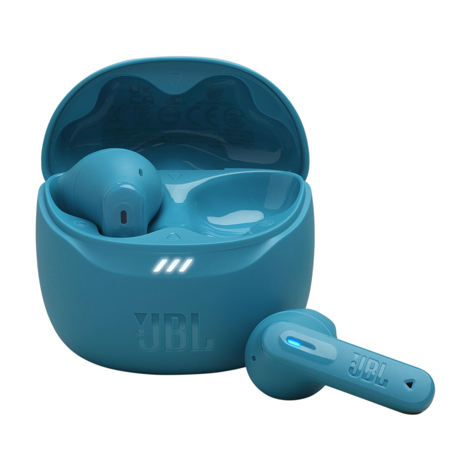 JBL TUNE FLEX 2 True Wireless Adaptive noise cancelling with Smart Ambient, Up to 48 hours total playback, IP54 dust and water resistant, JBLTFLEX2GBLK, GBlack