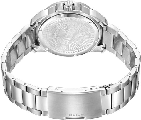 Police Thornton Gents Analog Watch With Stainless Steel Bracelet