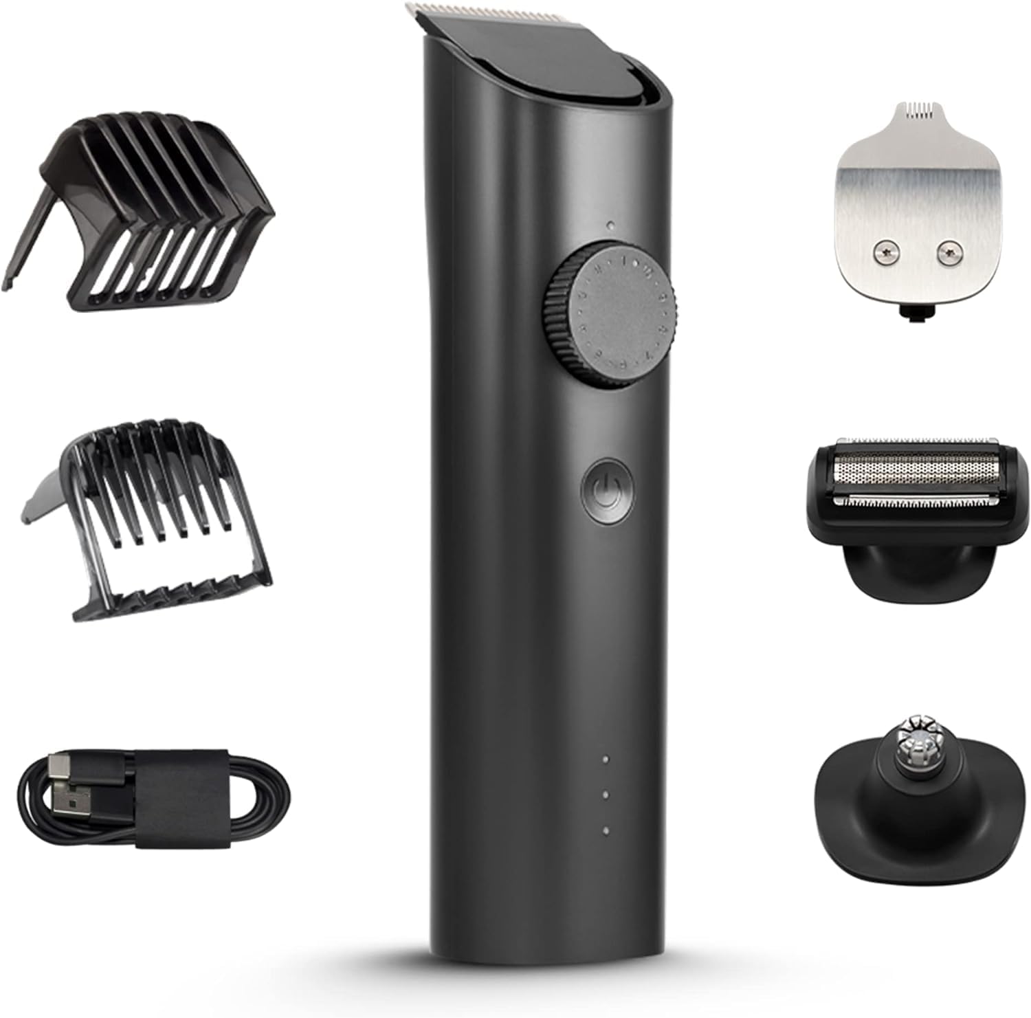 Xiaomi Grooming Kit Pro, 40 length settings, Face, Hair, Body - Everything-in-One Professional Styling Trimmer, Body Grooming, Nose & Ear Hair Trimming, Hair Clippers, Beard Combs, Quick Charge