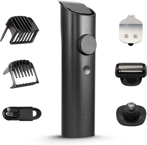 Xiaomi Grooming Kit Pro, 40 length settings, Face, Hair, Body - Everything-in-One Professional Styling Trimmer, Body Grooming, Nose & Ear Hair Trimming, Hair Clippers, Beard Combs, Quick Charge