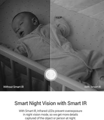 EZVIZ C6N Security Camera, 1080p CCTV Camera for Home, Wifi Indoor 360 Camera, Baby Monitor Surveillance Camera with Motion Detection, Smart Tracking, Two-Way Audio, Night Vision, Works With Alexa