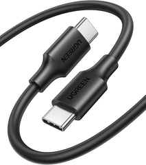 UGREEN Type C Cable 2M, 18W USB A to USB C Fast Charging Cable PVC Black | laptop&phones fast charging,240Mbps high speed data transfer,soft&flexible,lightweight&portable for daily use