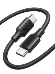 UGREEN Type C Cable 2M, 18W USB A to USB C Fast Charging Cable PVC Black | laptop&phones fast charging,240Mbps high speed data transfer,soft&flexible,lightweight&portable for daily use