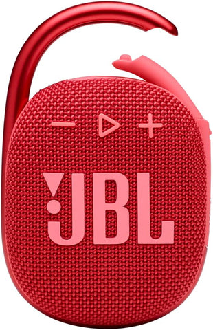 JBL Clip 4 Portable Bluetooth Speaker, 10H Battery, White, JBLCLIP4WHT