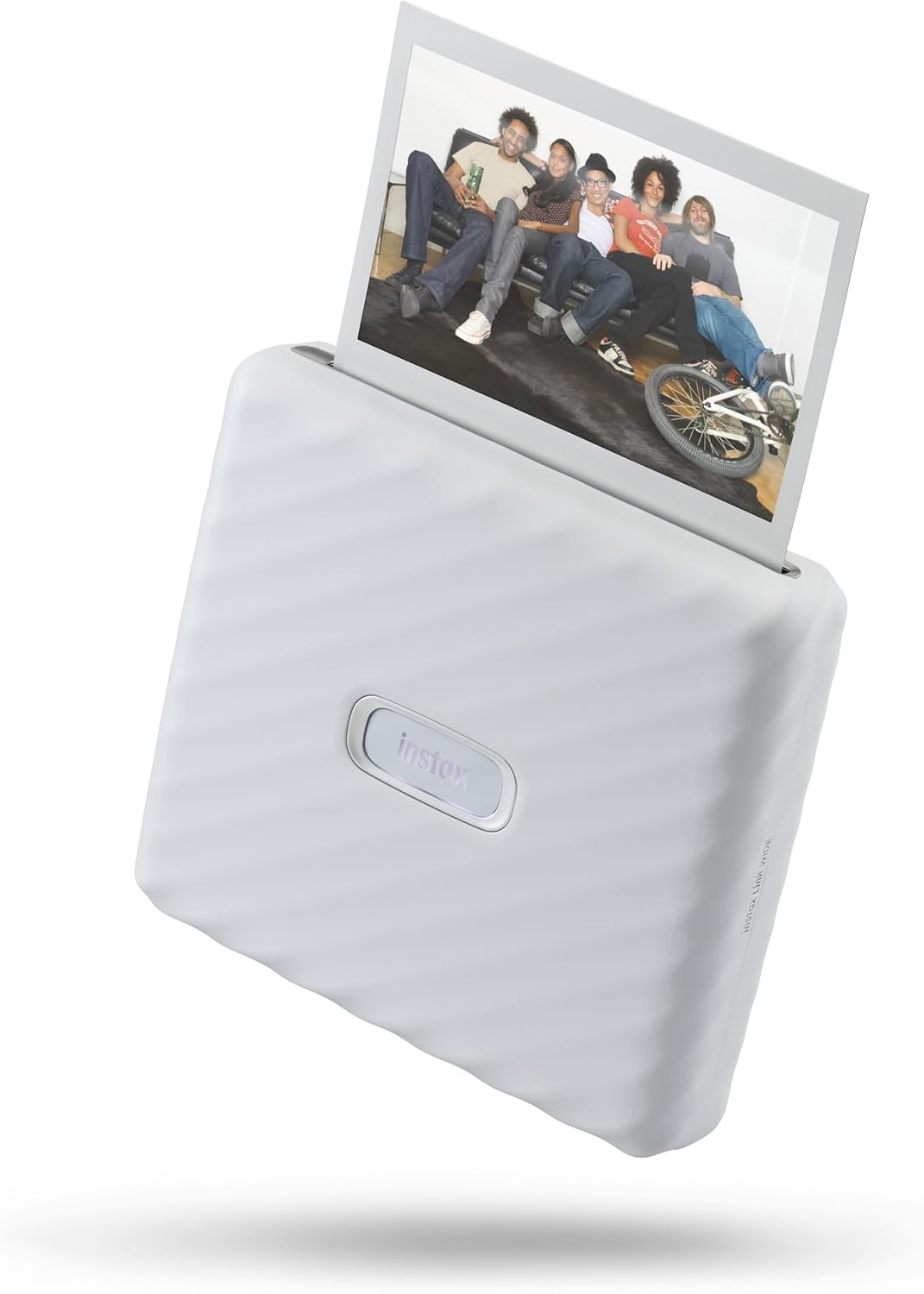 Fujifilm Instax Link Wide Smartphone Printer (Ash White)