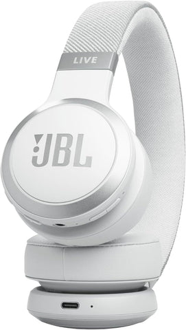 JBL LIVE 670NC Wireless On-Ear Headphones with True Adaptive Noise Cancelling