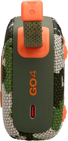 JBL GO 4 – Ultra-Portable Bluetooth Speaker with AURACAST, Powerful Sound, 7H Playtime & Sleek Design, JBLGO4SQUAD, Squad