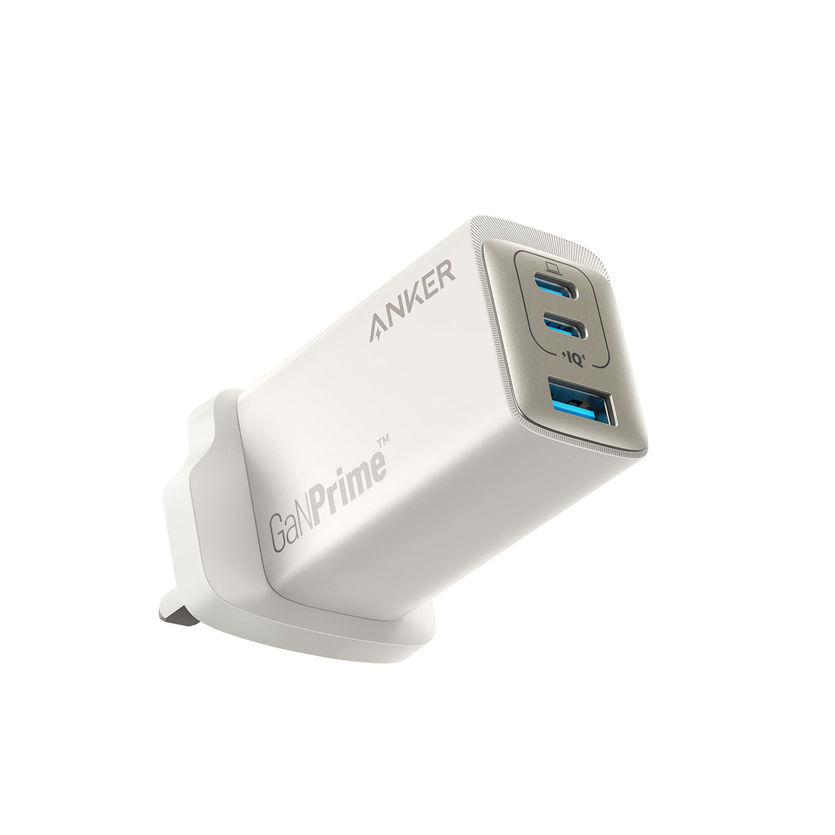 Anker USB C Charger, Anker 735 Charger GaNPrime 65W, PPS 3-Port Fast Compact Foldable Wall Charger for MacBook Pro/Air, iPad Pro, Galaxy S24/S23, Dell XPS 13, iPhone 17/16/15, Huawei, Xiaomi, Redmi