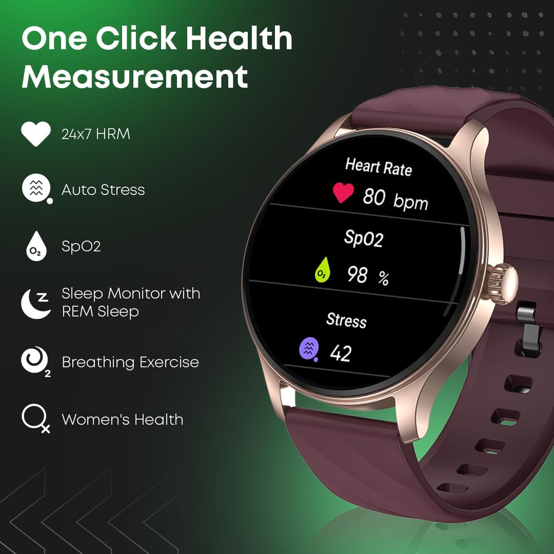 Fastrack Limitless XR1 Smart Watch-1.38" UltraVU HD Display, BT Calling, Fast Charge, 100+ Sports Mode, Calculator, Heart Rate Monitor, AI Voice Assistant, IP68, Smartwatch for Men & Women (Blue)