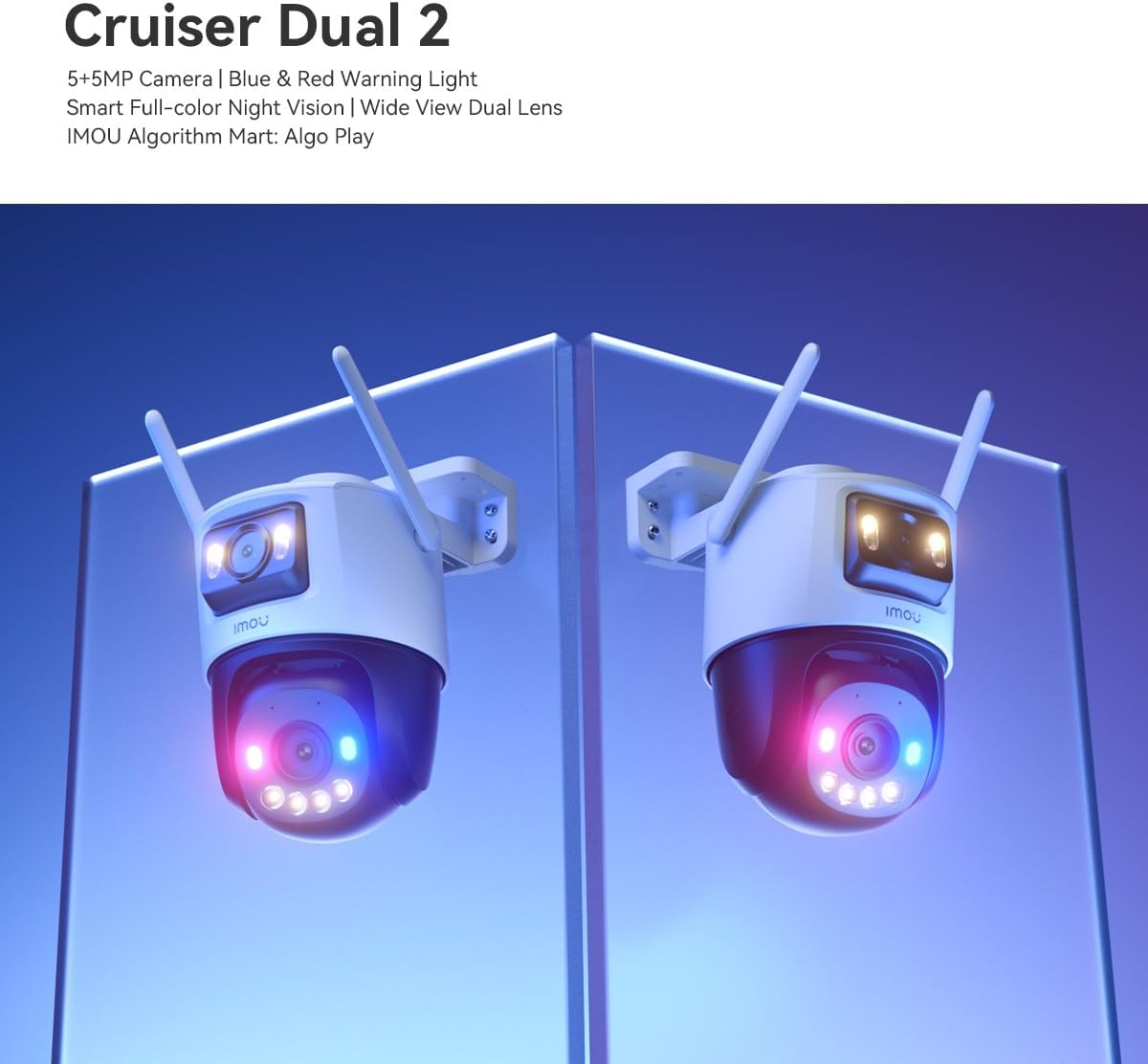 Imou Security Camera Cruiser Dual 2 10MP