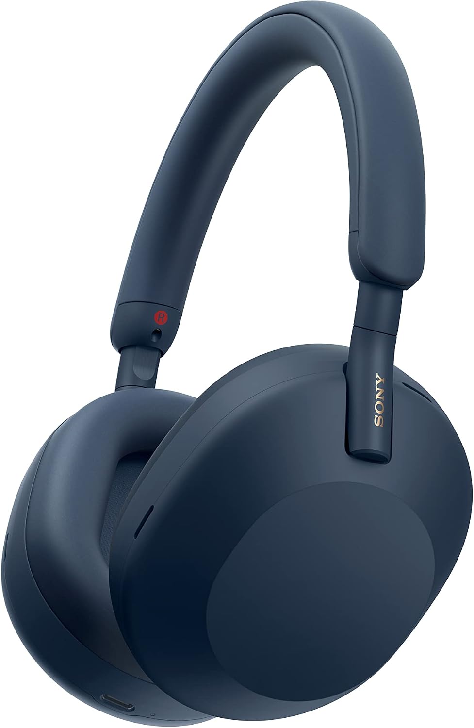 Sony WH-1000XM5 Wireless Noise Cancelling Headphones (30h Battery, Touch Sensor, Quick Charge Function, Optimised for Amazon Alexa, Headset with Microphone) Midnight Blue, Blue