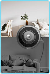 EZVIZ E4P 3K+ 6MP Wi-Fi Panoramic Fisheye Smart Home Camera