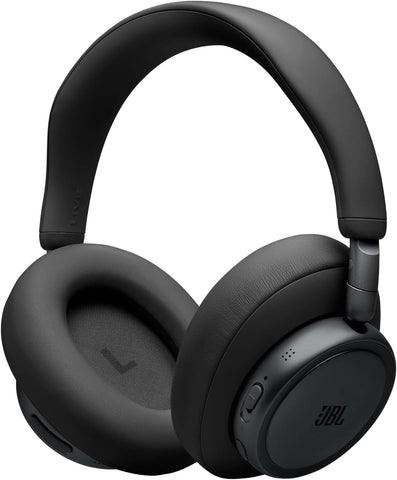 JBL Live 780NC Wireless Over-Ear Headphones with Adaptive Noise Cancelling, Spatial Sound, Voice Control and JBL Pure Bass, Black