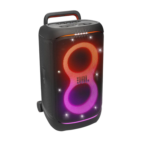 JBL PartyBox Encore 2 Portable Bluetooth Speaker with Wireless Mic and AI Boost, 15H Battery, Dynamic Lights, Auracast, Karaoke & Guitar Input, IPX4 Splashproof - JBLPBENCORE2UK