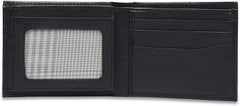 Bi-Fold Organised Wallet Flat Nappa Genuine and Smooth Leather Upper IM2021XDA0004-400-Navy Blue