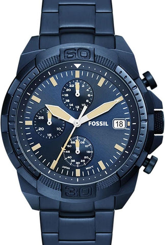 Fossil Men's Bronson Stainless Steel Quartz Dress Chronograph Watch