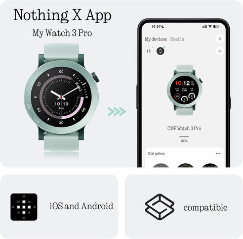 CMF Watch 3 Pro Light Grey