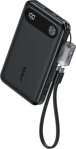 Anker Power Bank (10K, 22.5W) B2C - UN Black Iteration 1, A1257