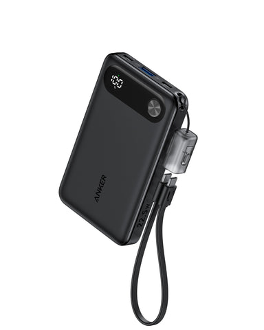 Anker Power Bank (10K, 22.5W) B2C - UN Black Iteration 1, A1257